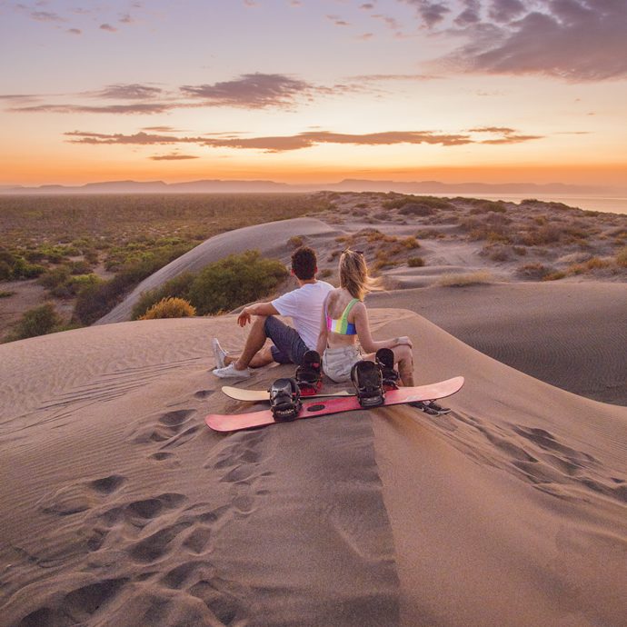 El Mogote sandboarding - La Paz Tourism