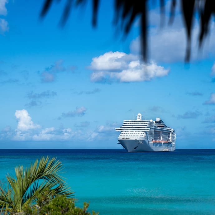 Caribbean cruise ship