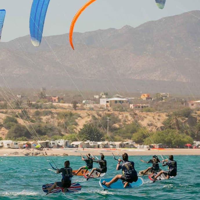 Kitesurfing in La Ventana - La Paz Tourism